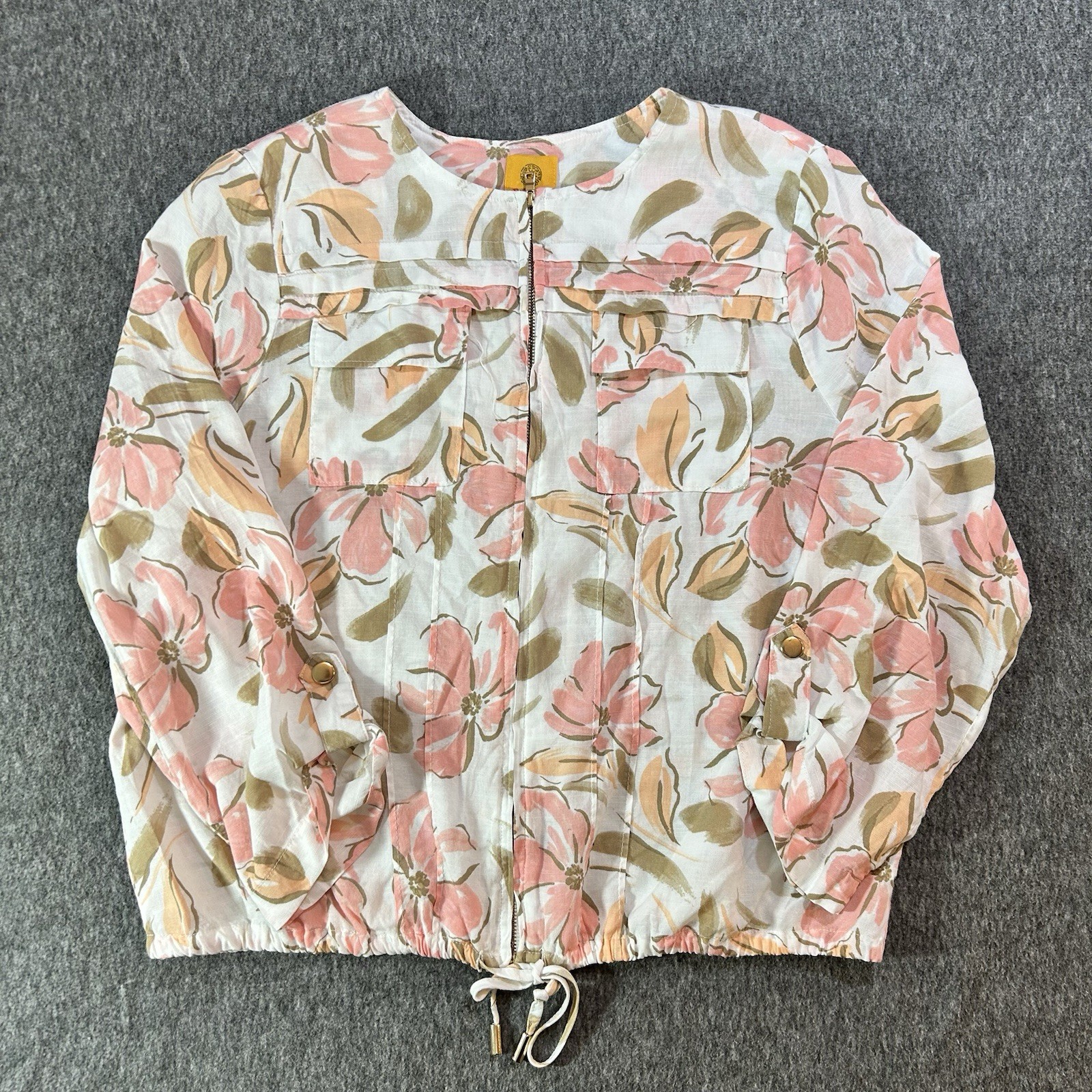 Ruby Rd. Jacket Women’s Large Linen Blend  Chic T… - image 1