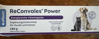 alfavet ReConvales Power energiereiche Vitaminpaste Paste 140g für 10 Packungen 