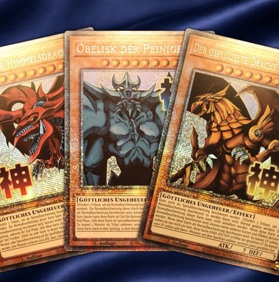 Obelisk der Peiniger, Slifer & Ra  - RA05, Starlight Rare, 1. Auflage, Yu-Gi-Oh!