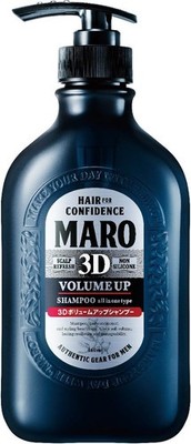 MARO Men's 3D Volume Up Shampoo EX [Gentle Mint] 460ml