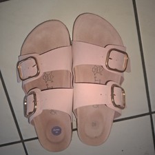 Leder Pantoletten Gr 40
