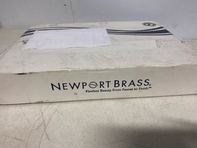 Newport Brass 106/04 East Linear Water Dispenser, Satin Brass (PVD), 1.5 GPM