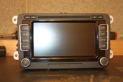 VW RNS-510 Navigation Radio RNS510 Head Unit 3C0035684K GPS V12 Maps MK6 Fender