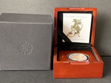 2019 Full Gold Sovereign in a  Luxury Wooden Case