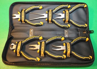 Tolsen Industrial 10359 set of six different pliers pre-owned new unused
