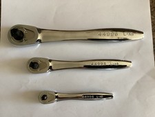Nos Craftsman 44992 3pc Next Generation Thin Profile Ratchet Set Fully Polished