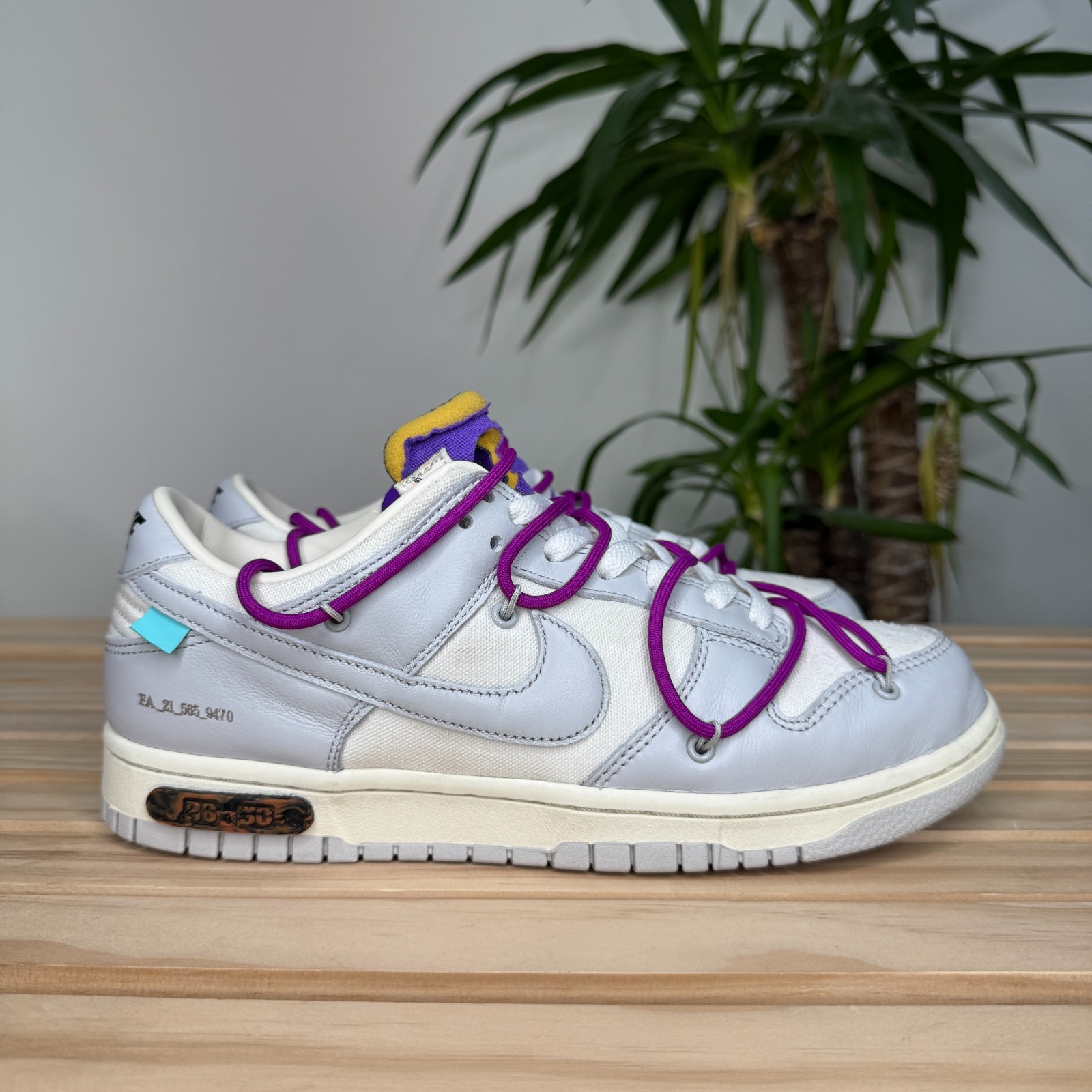 OFF WHITE X NIKE Taglia 9 Nike Off White x Dunk Low Lotto 28 di 50