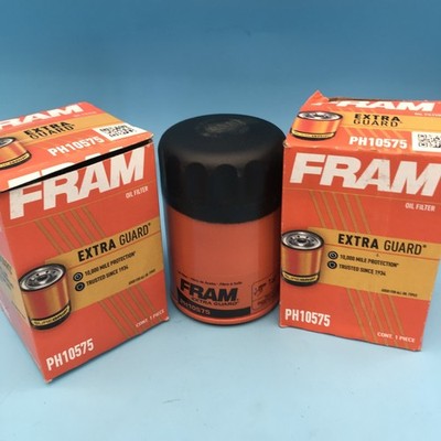 2 Pack FRAM Extra Guard PH10575 Spin-On Oil Filter 10K Mile New