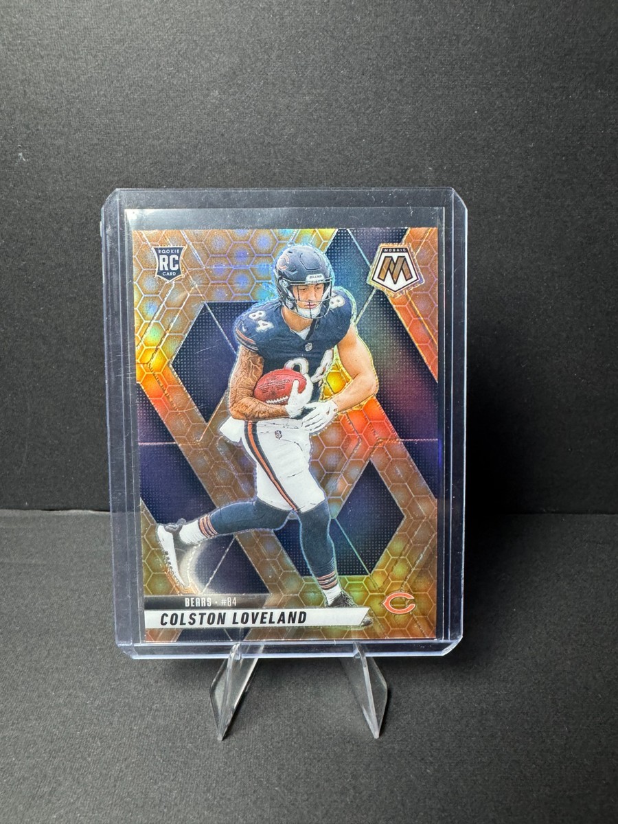 2025 Panini Mosaic - Rookies Colston Loveland #304 Honeycomb Prizm