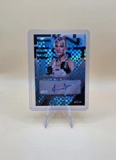 Manon Fiorot The Finest Auto Blue/Black  /75 - 2025 Topps Finest UFC #TFA-MF