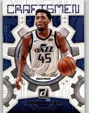 2021-22 Donruss Donovan Mitchell Craftsmen #10 Utah Jazz