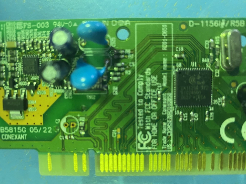 Compaq EVO D315M Desktop PC PCI FAX Modem 225882-001, 142127-406 - Image 3 of 4