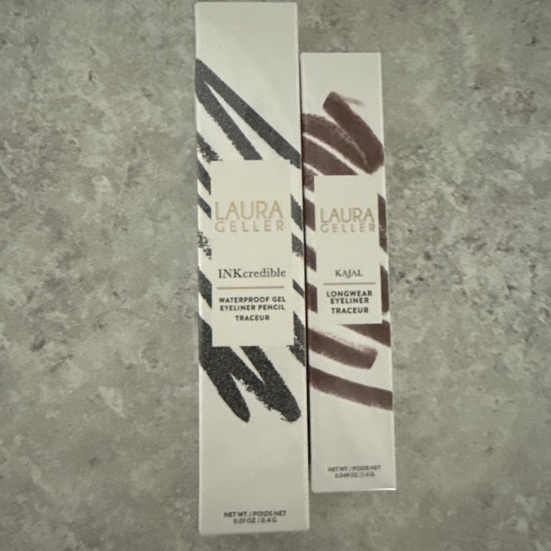 Laura Geller - Eyeliner - 2 Pack - Smoky Night & Rose Gold Kohl - New In Box