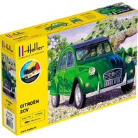 Heller 56765 Citroen 2 CV Modellbausatz, Grau (Us Import)