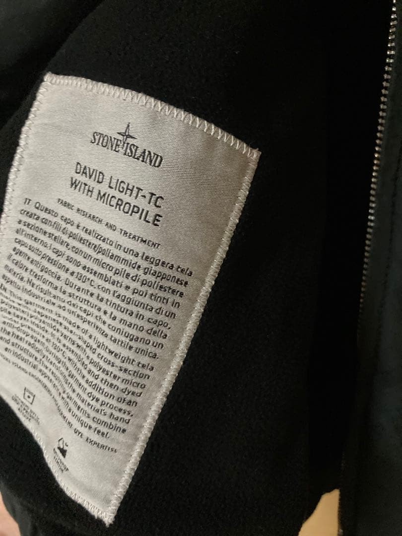 Stone Island Nylon Jacket Parka Black M Size thumbnail 6