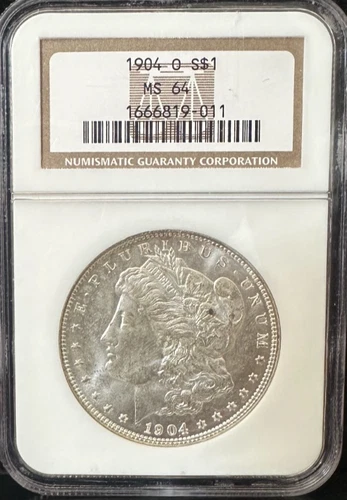 1904-O Morgan Silver Dollar NGC MS63 S$1 New Orleans NO RESERVE