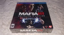 Mafia III Collector's Edition Sony PlayStation 4, 2016 Brand New Sealed for PS4