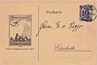 1920 Germany Danzig Stamps Scott #20 Mi 17 - 10 Pfennig Overprint Stars of David — photo 1