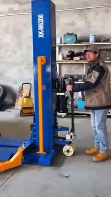 XK M6200 6200lb Single Post Car Lift Auto Repair Auto Lift Manual
