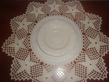 Longaberger Saucer - Heirloom Ivory - Made in USA