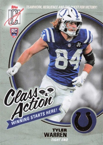 2025 Topps Signature Tyler Warren Base (RAW)