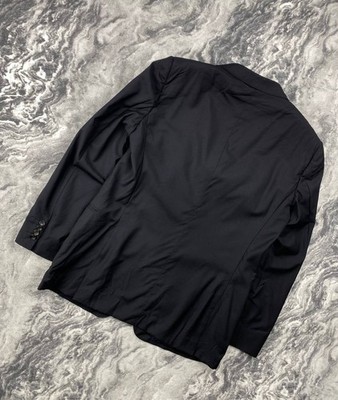 GUCCI 黒 パターン入り ビジネスジャケット イタリアサイズ54 Vintage Gucci Classic Suit Viscose and Lana Men Size 54R Black | eBay