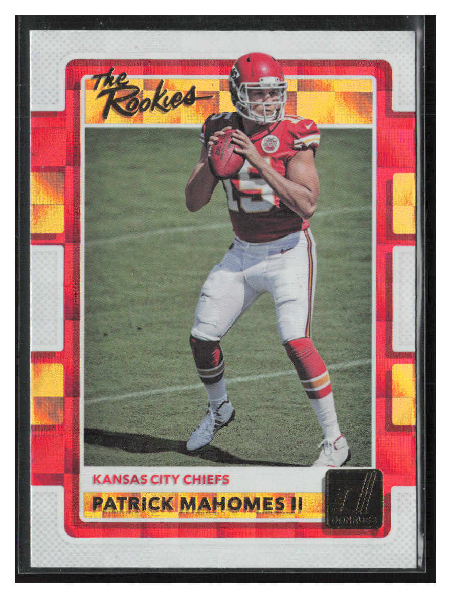 Patrick Mahomes 2017 Panini Donruss - The Rookies #7 RC