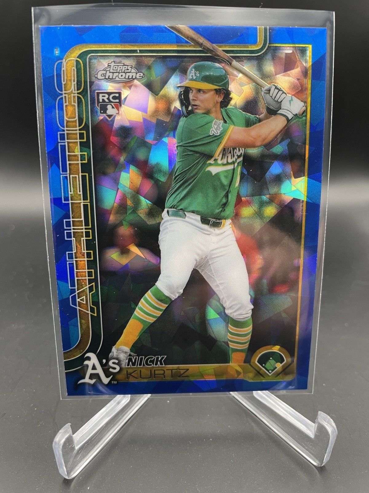 2025 Topps Chrome Update Sapphire Nick Kurtz RC USC178