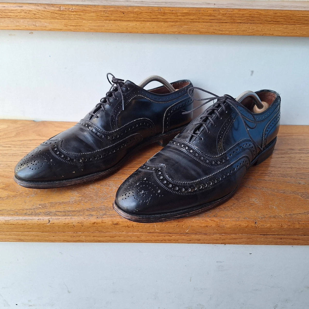TMG black leather men’s dress shoes 9.5M C0le Ha@n Men main image 4