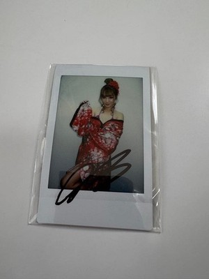 Amami Tsubasa Autogrammschild Cheki Wafuku 2