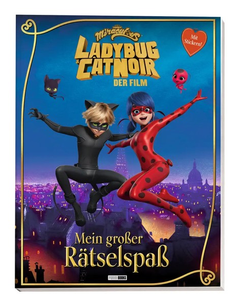 Panini | Miraculous: Ladybug & Cat Noir Der Film: Mein GroßEr RäTselspaß | Buch-image
