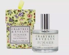 Crabtree Evelyn Eau De Toilette Spray Perfume SUMMER HILL EDT 1.7 Oz New