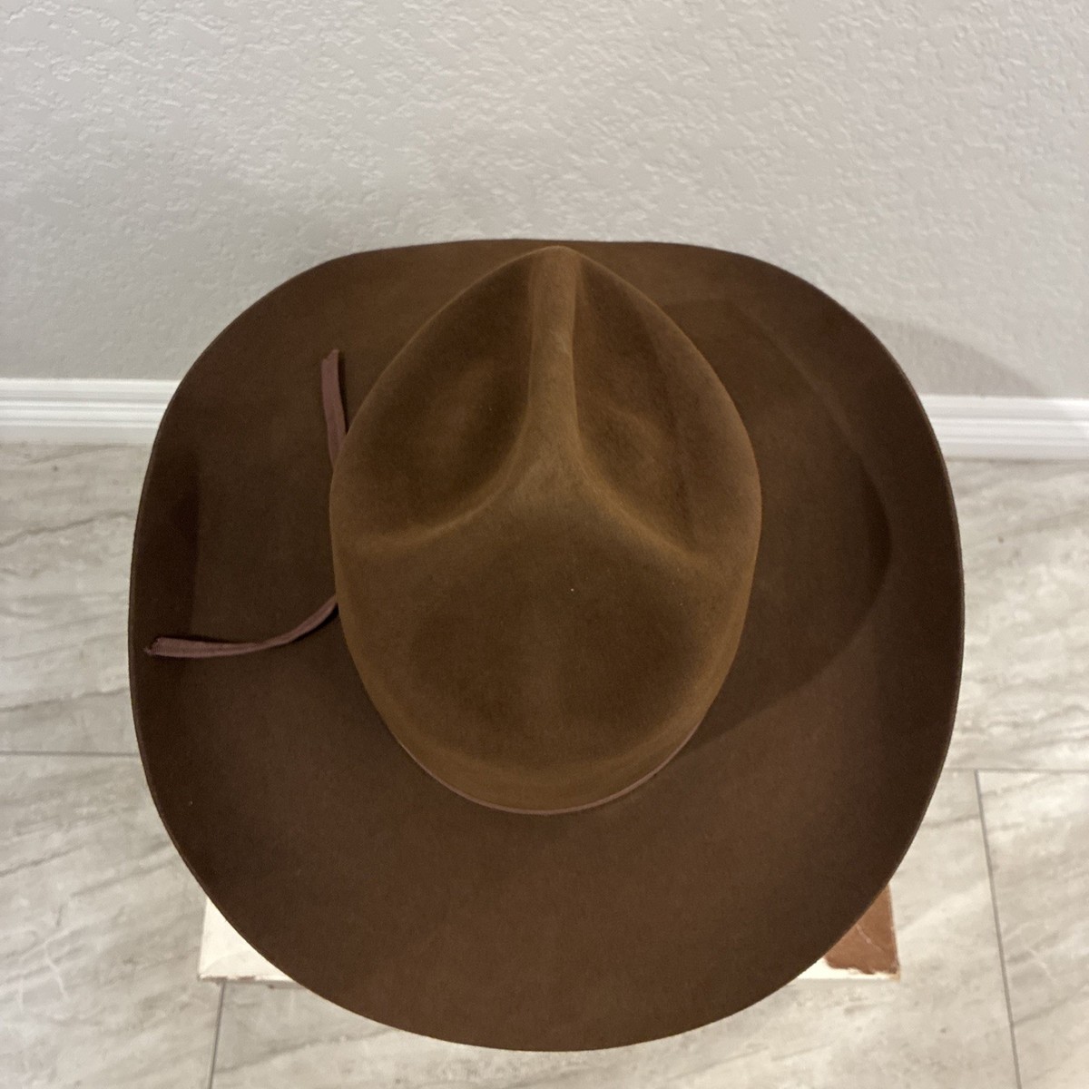 Vintage Resistol Hat Cowboy Fitted Mens 6-7/8 XXX Beaver Western