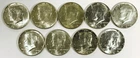 *LOT OF 9 1964 KENNEDY SILVER HALF DOLLARS* *GEM BU++* NR #C1710