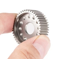 RCBATER 2x Alu Diff Gear 48P 45T Differential Gear for 1/10 Team Associated RC10