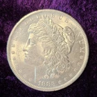 No RESERVE🔥BEAUTIFUL 👀🔥1883-O AU-BU MORGAN SILVER DOLLAR  ALMOST UNCIRCULATED