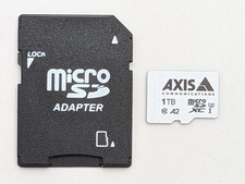Axis Surveillance 1TB MicroSDXC w/ MicroSD Adapter AXSD1T0ANC8MS Black