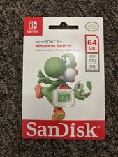 SanDisk 64GB microSDXC Memory Card for Nintendo Switch