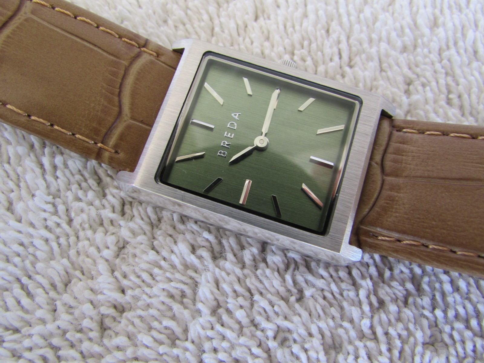 Breda Virgil Rectangular Watch 26mm Stainless-Ste… - image 12