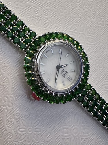 Wrist Watch (Genuine Russian Diopside Gemstones) - Picture 7 of 24