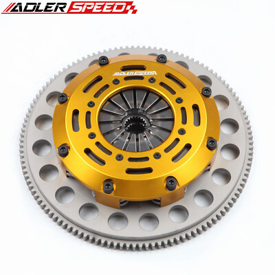 Racing Clutch Twin Disc + Medium Flywheel Kit for 05-10 SCION tC xB 2.4L 2AZ-FE
