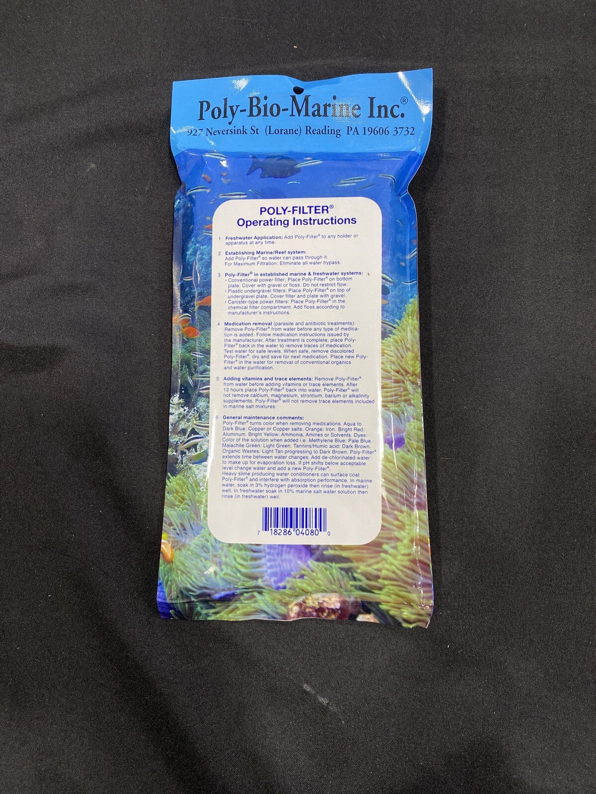 poly filter floss