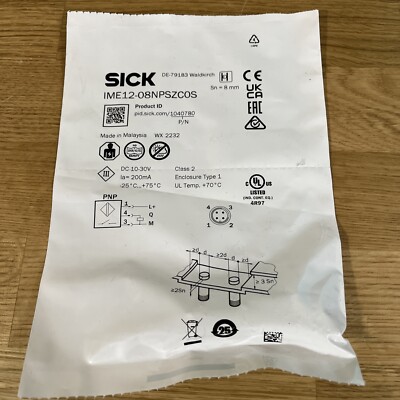 New In Box SICK IME12-08NPSZCOS Proximity Switch Sensor
