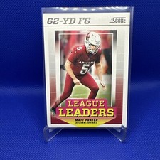 2024 Score - Matt Prater - Arizona Cardinals - League Leaders - #LL-MPR
