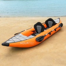 AQUATEC Inflatable Kayaks – Pro & Intermediate, 1-2 Seats