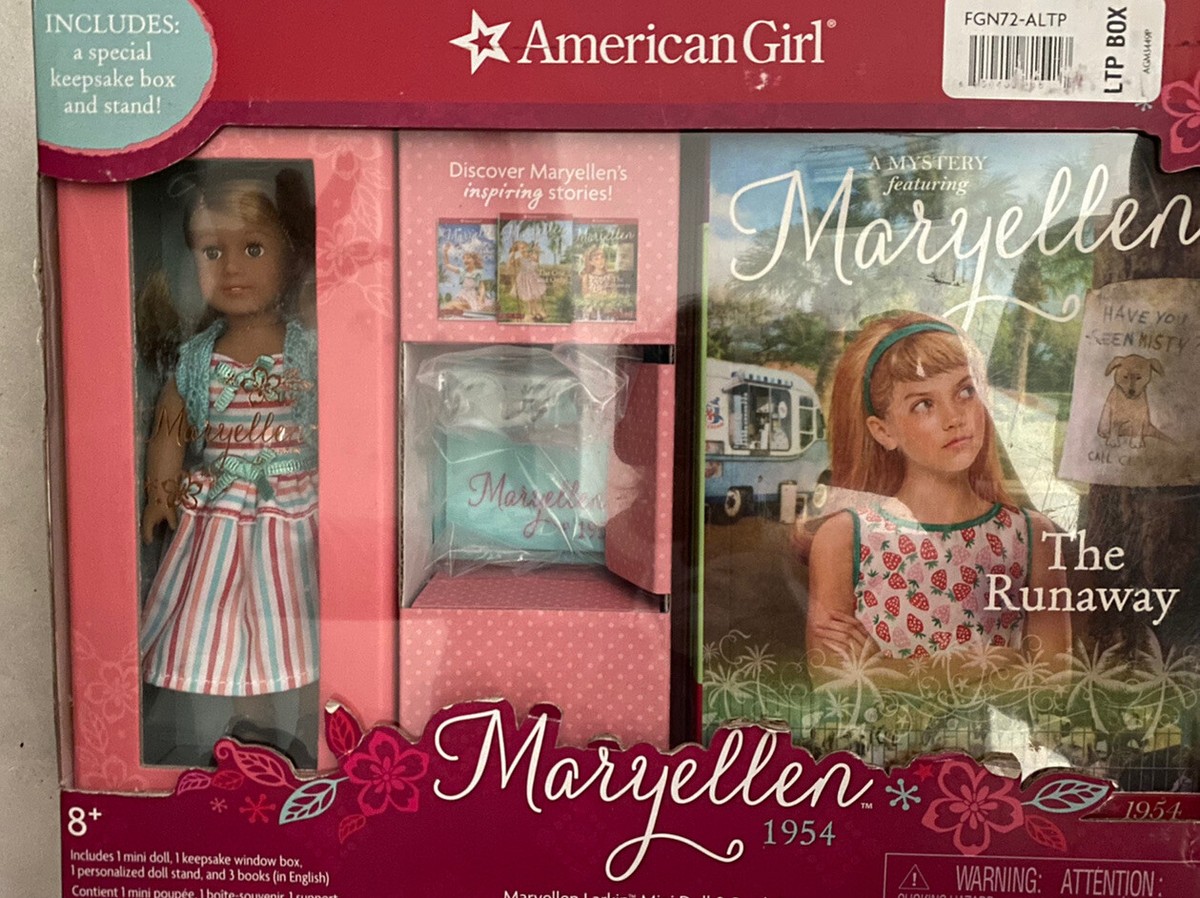 American Girl Maryellen Larken 1954 Mini Doll 3 Book
