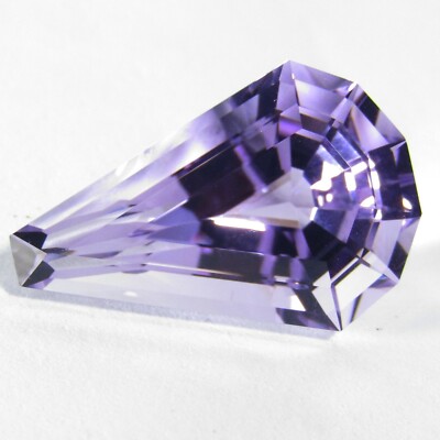 15.38Cts Finest Natural Purple Amethyst 22x14.8x11.1mm Fancy Cut Gemstone-VDO
