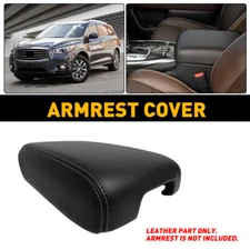 Console Black Lid Armrest Protector Pad Cover For Nissan Pathfinder 2013-2020 US