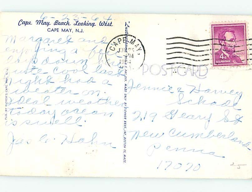 Pre1980 VICTORIAN HOUSES ALONG THE BEACH Cape May New Jersey NJ d7891 eBay