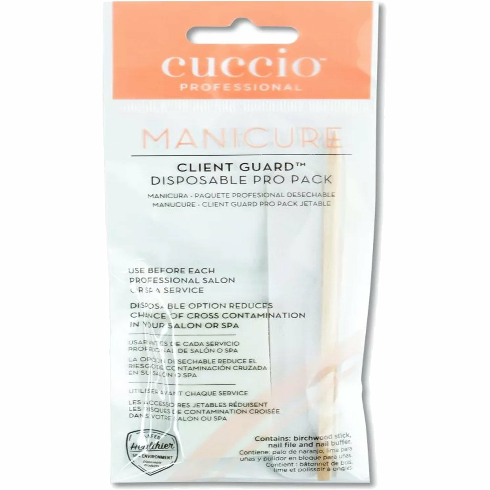Cuccio Pro Manicure Client Guard Disposable Pack (Pack Of 3) (CPMK1001)